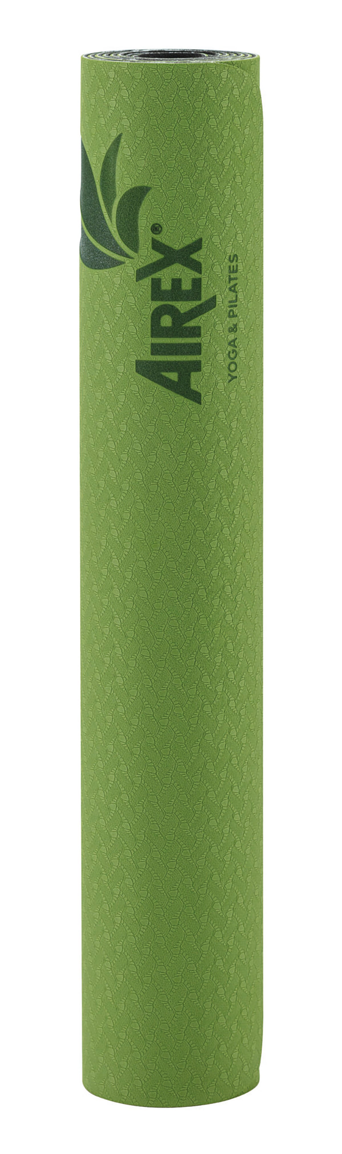 Airex Exercise Mat, Yoga ECO Pro, 72" x 24" x 0.16", Green