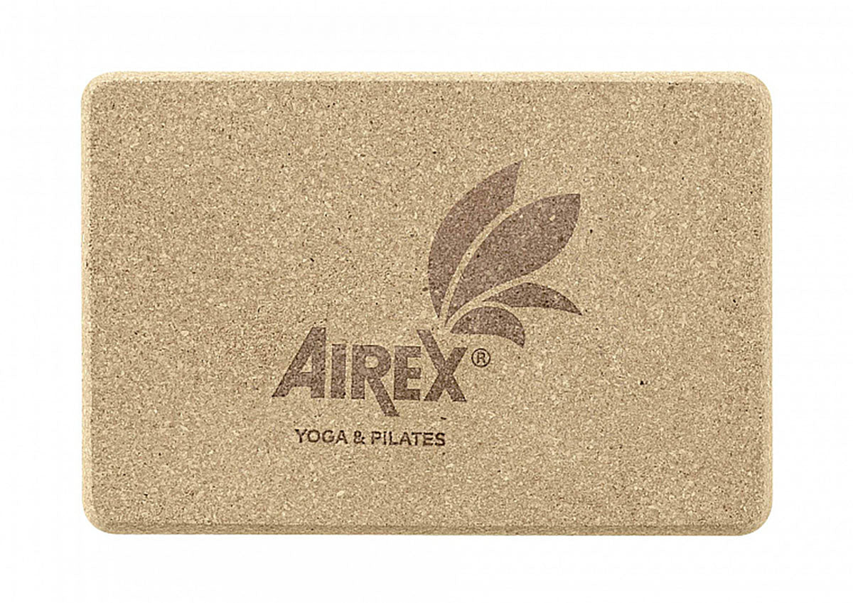 Airex Yoga ECO Cork Block 6" x 9" Natural Cork -  product_vendor - Peak Primal Wellness