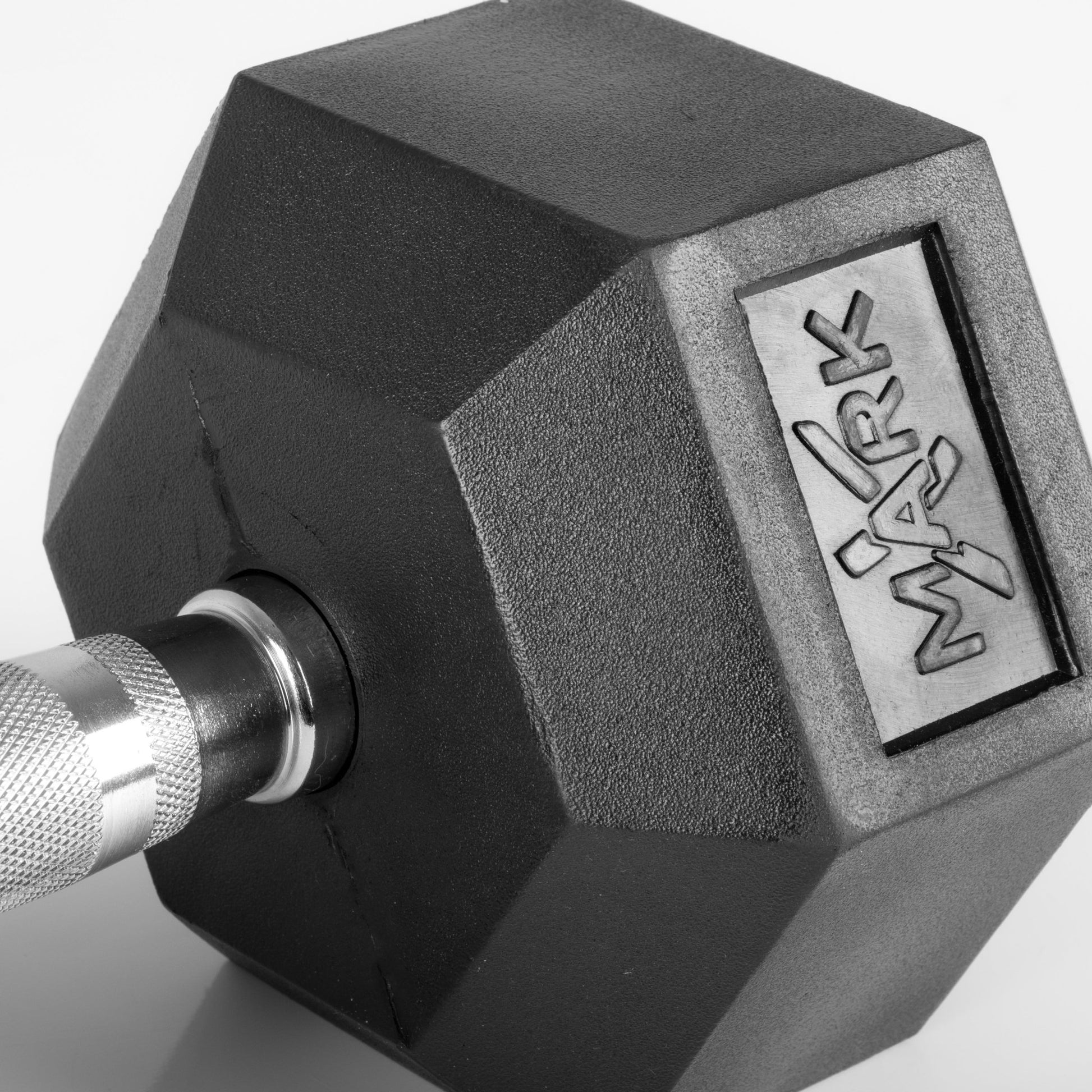 XMark 10 to 50 lbs. Rubber Hex Dumbbell Pairs Includes 2-Tier Storage Rack -  product_vendor - Peak Primal Wellness