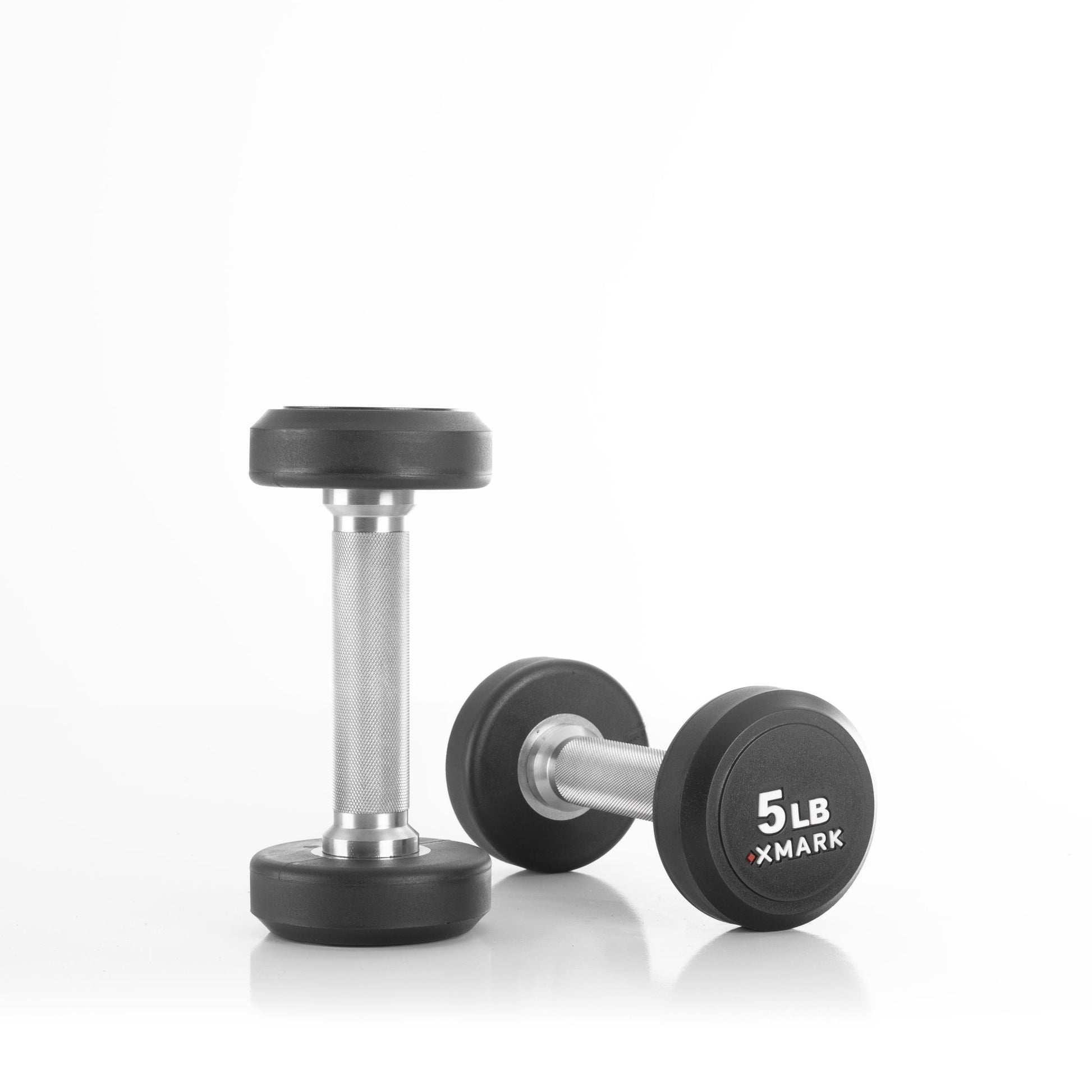 XMark Round Commercial Urethane Dumbbells (5-50 lb and 5-75 lb Sets) -  product_vendor - Peak Primal Wellness