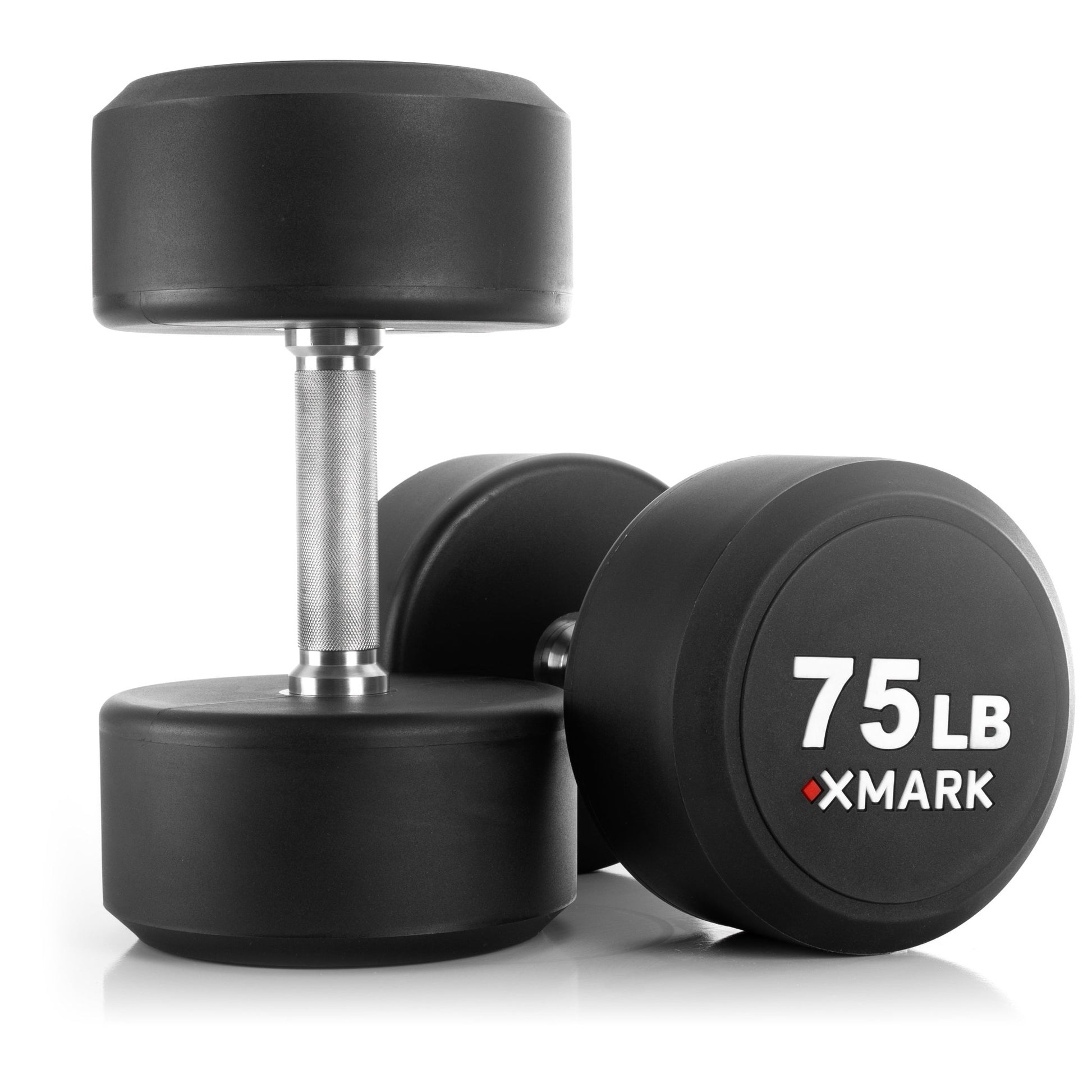 XMark Round Commercial Urethane Dumbbells (5-50 lb and 5-75 lb Sets) -  product_vendor - Peak Primal Wellness
