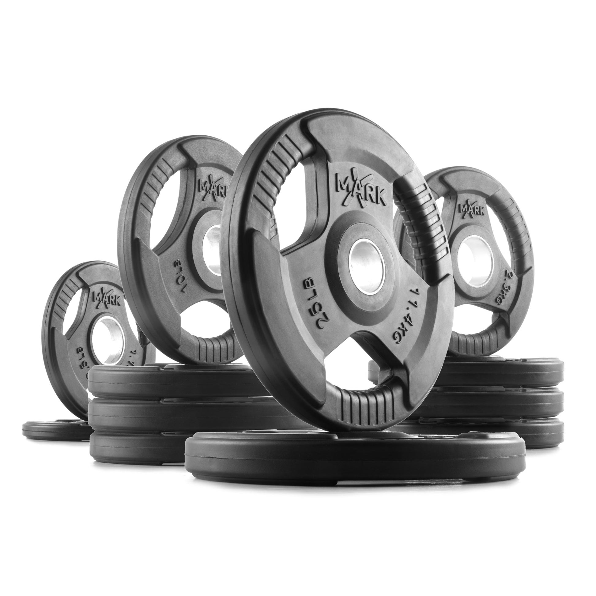 XMark Tri-Grip Olympic Weight Plates -  product_vendor - Peak Primal Wellness