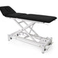 Galaxy, 3-Section Wide Hi-Lo Treatment Table, Foot Bar Lift, 79 x 30 x 21", 4 Casters, Black