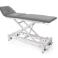 Galaxy, 3-Section Wide Hi-Lo Treatment Table, Foot Bar Lift, 79 x 30 x 21", 4 Casters, Gray
