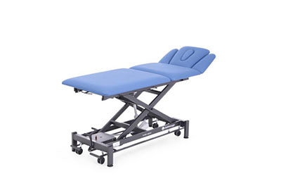 Chattanooga Galaxy, 5-Section Treatment Table w/Posture Flex, Foot Bar Lift, 79 x 21 x 30", Imperial Blue