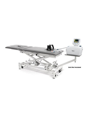 Chattanooga Galaxy TTET300, 3 Section Hi-Lo Traction Table, Foot Bar Lift, 87 x 34 x 31.5", Imperial Blue
