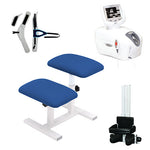 Chattanooga Traction Kit, TX Traction Unit, Quickwrap Belt, Saunders Cervical, Imperial Blue Stool