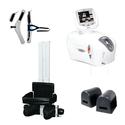 Chattanooga Traction Kit, TX Traction Unit, Quickwrap Belt, Saunders Cervical, knee bolster set