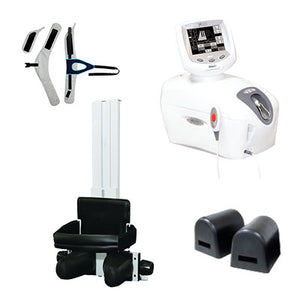 Chattanooga Traction Kit, TX Traction Unit, Quickwrap Belt, Saunders Cervical, knee bolster set