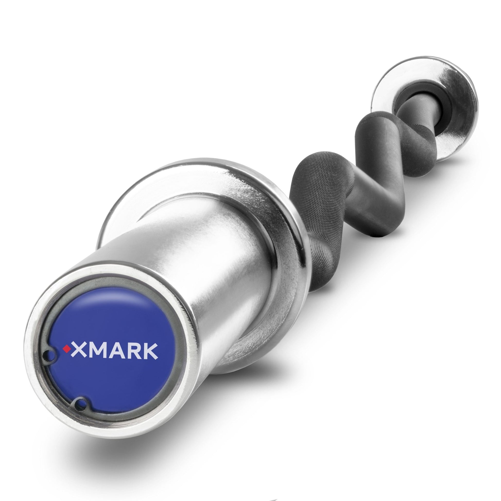 XMark Black EZ Curl Bar, Fits Olympic Plates -  product_vendor - Peak Primal Wellness