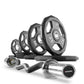 XMark Black Diamond® Olympic Weight Plates and Curl Barbell Sets -  product_vendor - Peak Primal Wellness