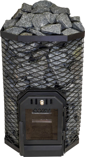 Cozy Heat 18kW Sauna Stove - Wood-Burning Sauna Stove