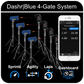 Dashr 4-Gate System Timing System for Athletic Performance Testing