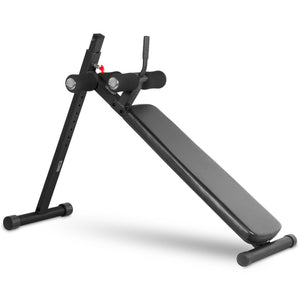 XMark Adjustable Decline Abdominal Sit-up Bench 12 Resistance Levels -  product_vendor - Peak Primal Wellness