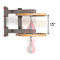 XMark Wall Mounted Speed Bag Platform with Shackle Swivel for MMA and Boxing -  product_vendor - Peak Primal Wellness