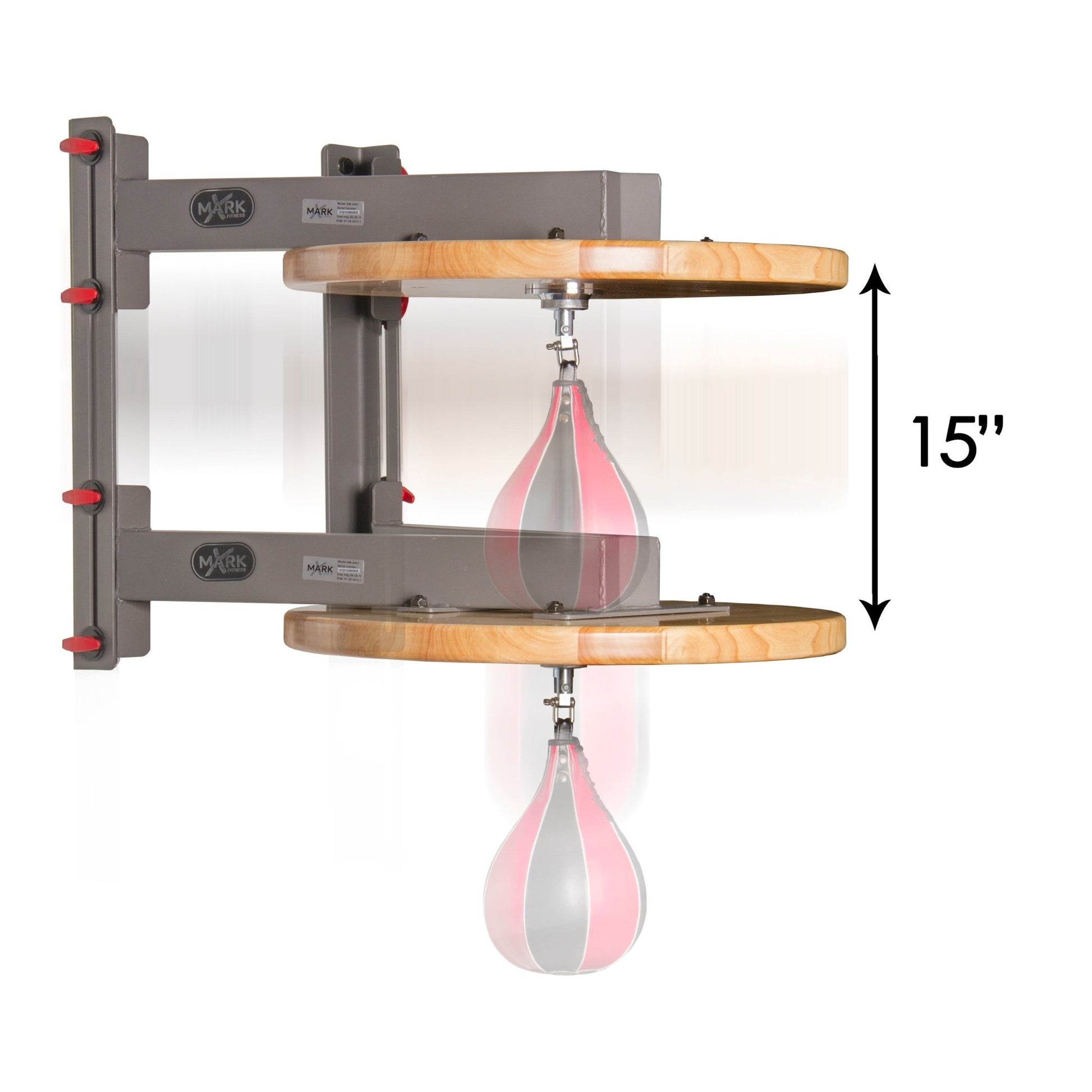 XMark Wall Mounted Speed Bag Platform with Shackle Swivel for MMA and Boxing -  product_vendor - Peak Primal Wellness