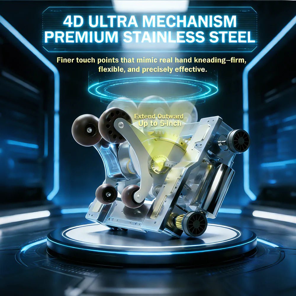 KoziSense KZ - L66 Luxury Massage Chair 4D + 3D Dual Mechanism -  product_vendor - Peak Primal Wellness