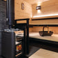 Harvia Pro Series 20 Wood Stove Sauna Heater with Water Tank