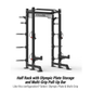 XMark Viper Half Power Rack -  product_vendor - Peak Primal Wellness