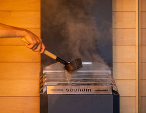 Saunum AIR 5 Sauna Heater - 4.8kW with Air-Mixing Technology & Himalayan Salt Tray