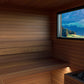 Auroom Garda 6-Person Outdoor Traditional Sauna Cabin Kit w/ Thermo-Pine Wood -  product_vendor - Peak Primal Wellness