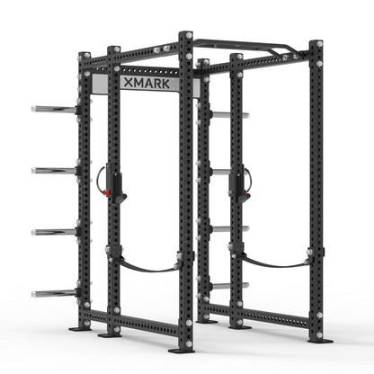 XMark Viper Power Rack with Storage & Strap Safeties -  product_vendor - Peak Primal Wellness