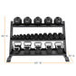 Power Systems Granite Series 3-Tier Multipurpose Gym Storage Rack