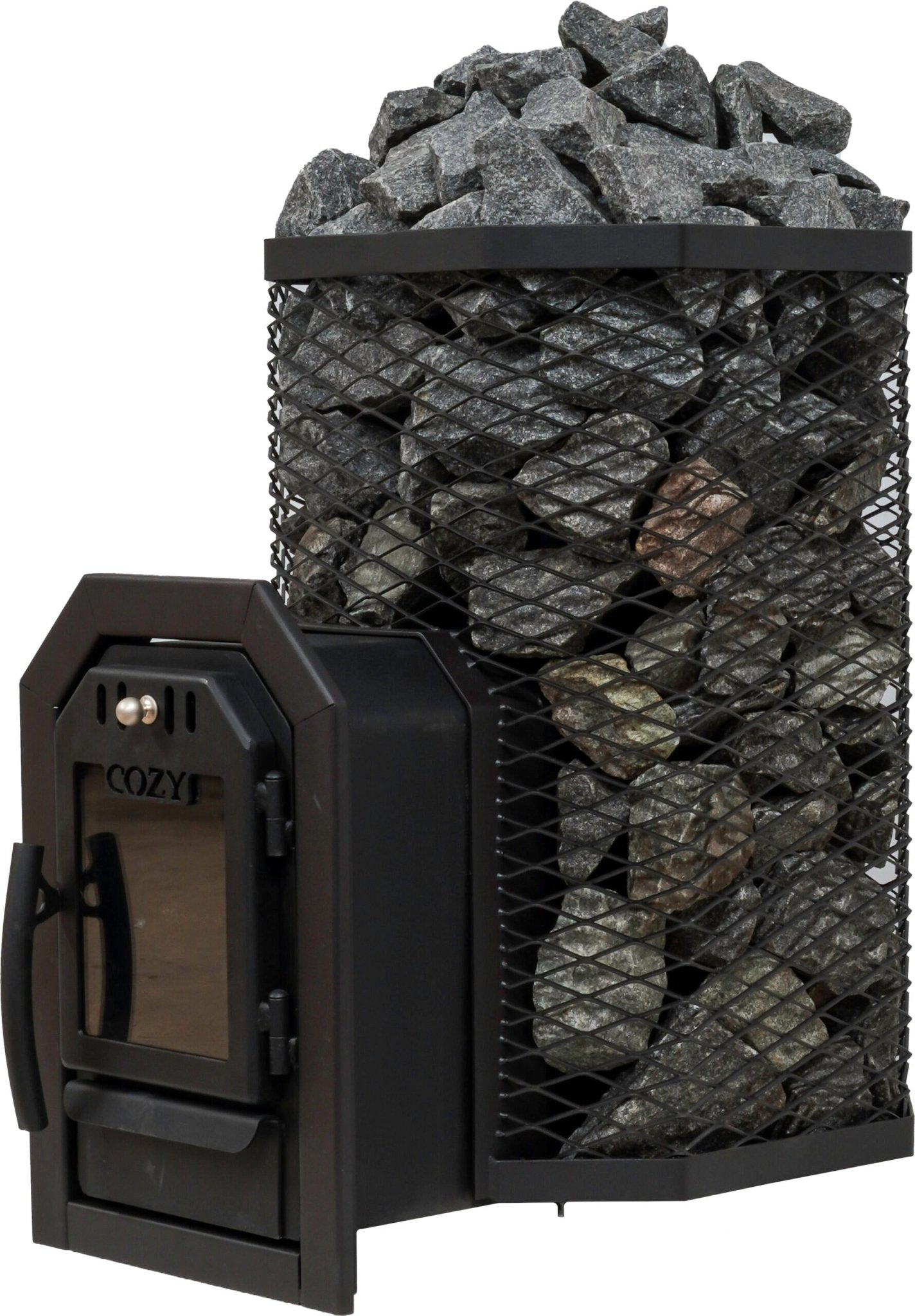 Cozy Heat Thru-Wall 18kW Sauna Heater - Wood-Burning Sauna Stove - Thumbnail 5