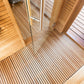 Auroom Natura 5-Person Outdoor Traditional Sauna Cabin w/ Changing Room -  product_vendor - Peak Primal Wellness