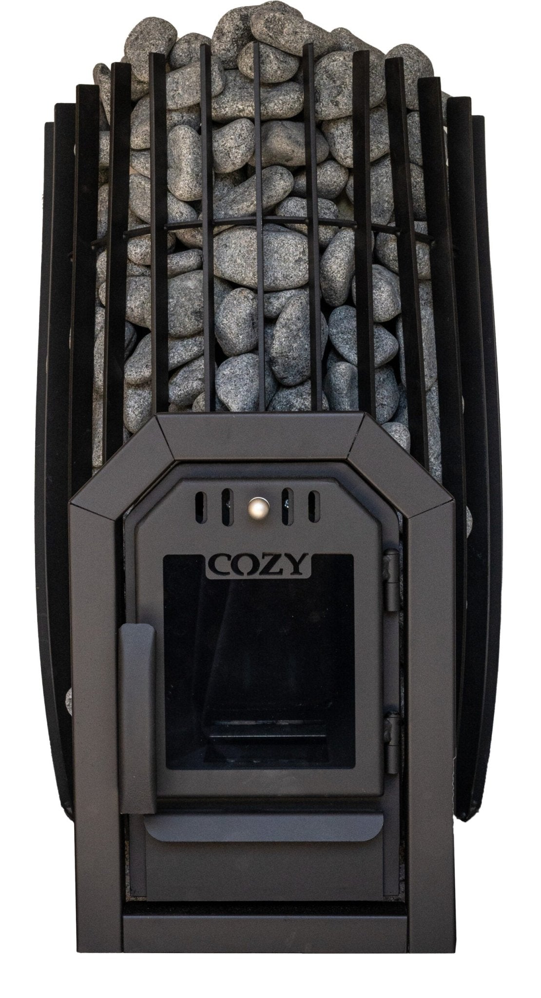 Cozy Heat Quattro Thru-Wall Wood Burning Sauna Stove - Thumbnail 2