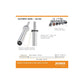 Power Systems Men's Olympic Barbell – Black Band