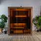 Dundalk LeisureCraft CT Element Studio 4 Person Traditional Indoor Sauna (64x84)
