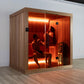 Dundalk LeisureCraft CT Element Studio 4 Person Traditional Indoor Sauna (64x84)