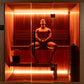 Dundalk LeisureCraft CT Element Studio 4 Person Traditional Indoor Sauna (64x84)