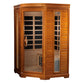 Golden Designs Dynamic "Heming" 2 Person Low EMF Far IR Sauna (DYN-6225-02)