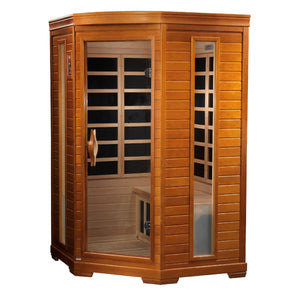 Dynamic Saunas Heming 2 Person Ultra Low EMF Far IR Sauna (DYN - 6225 - 02 Elite) -  product_vendor - Peak Primal Wellness