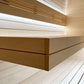 ProSaunas ASPEN 2X4 (28mm x 90mm) S4SEE SHP | Sauna Wood, Smooth 4 Sides Eased Edges, SHP Profile, Bench Material -  product_vendor - Peak Primal Wellness