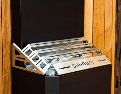 Saunum AIR 7 6.4kW Sauna Heater with Patented Air-Mixing, Himalayan Salt Tray & Wi-Fi Control