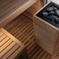 Auroom Garda 6-Person Outdoor Traditional Sauna Cabin Kit w/ Thermo-Pine Wood -  product_vendor - Peak Primal Wellness