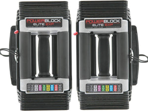 PowerBlock Elite EXP Stage 1 Adjustable Dumbbells