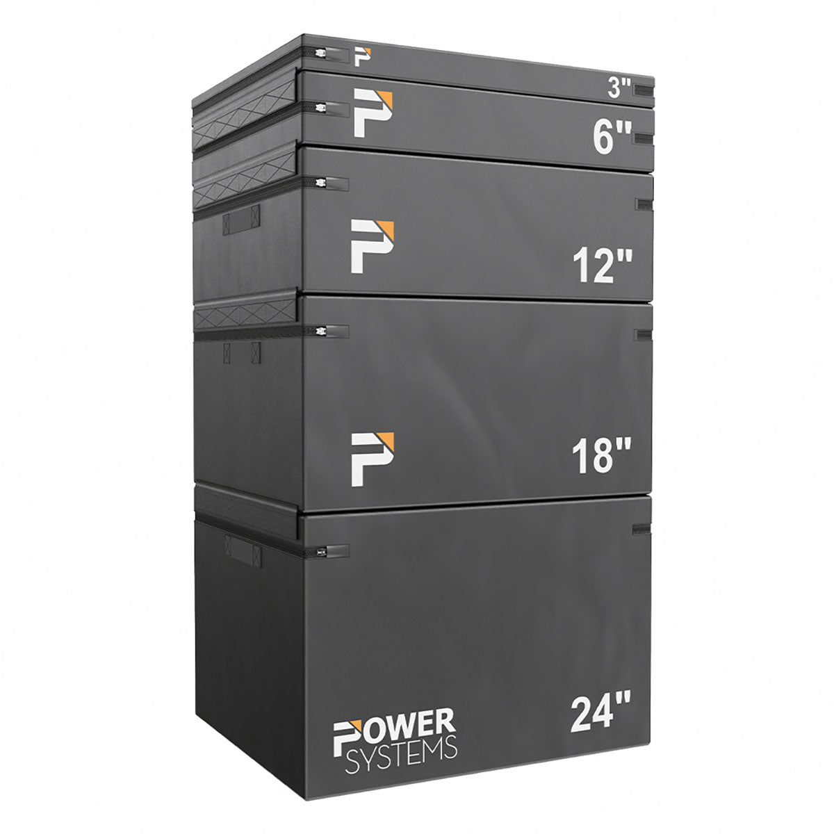 Power Systems Foam Plyoboxes, Set of 5
