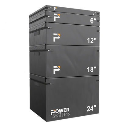 Power Systems Foam Plyoboxes, Set of 5