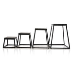Power-Plyo Box Starter Set Black (1 ea: 12", 18", 24", 30")