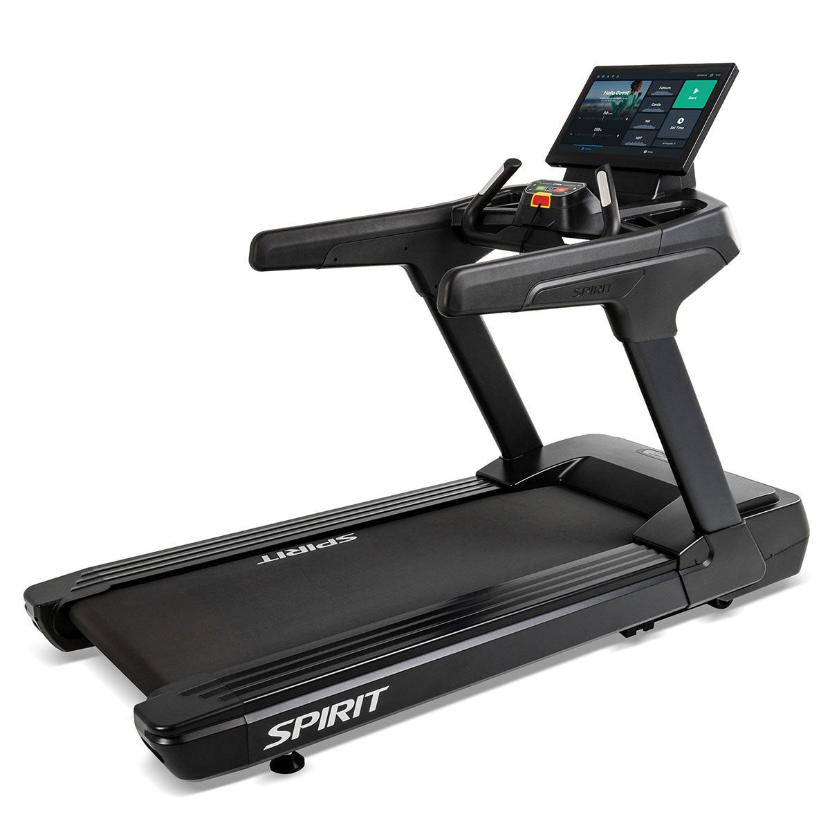 Spirit, CT1000ENT Full Commercial Treadmill, 84" x 35" x 62"
