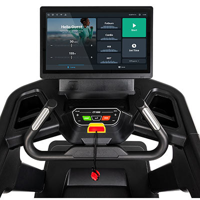 Spirit, CT1000ENT Full Commercial Treadmill, 84" x 35" x 62"