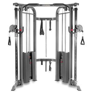 XMark Functional Trainer Cable Machine with Dual 200 lb Weight Stacks -  product_vendor - Peak Primal Wellness