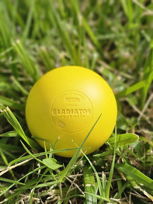 Gladiator Lacrosse® Yellow Lacrosse Ball