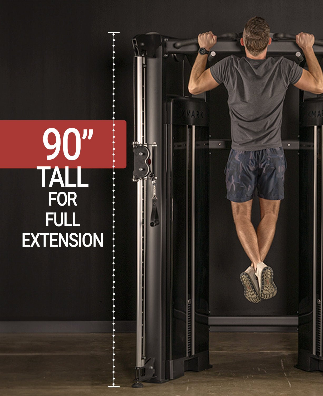 XMark Functional Trainer With Dual 230 lb Weight Stacks -  product_vendor - Peak Primal Wellness