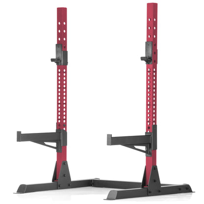 XMark Squat Rack Bench Press with Adjustable Safety Spotters -  product_vendor - Peak Primal Wellness
