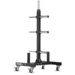 XMark Commercial Olympic Weight Plate Tree on Castors with Dual Bar Holders -  product_vendor - Peak Primal Wellness